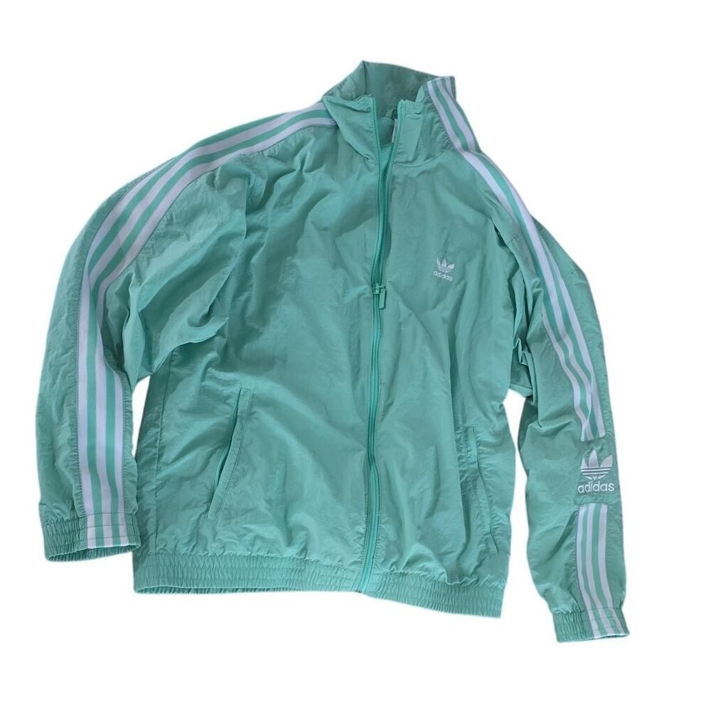 Adidas Originals Mint Green Track Jacket – Men’s Size Small